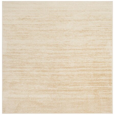 Safavieh 9 x 9 ft. Adirondack Power Loomed Square Area Rug Champagne & Cream ADR113W-9SQ